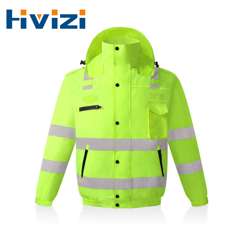 Quality Winter Clothing Bomber Jacket - Водонепроницаемая куртка-бомбер, спецодежда Hi Vis, молния