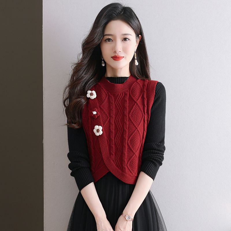 Winter Clothing Offer - Вязаные жилеты для женщин Короткая одежда