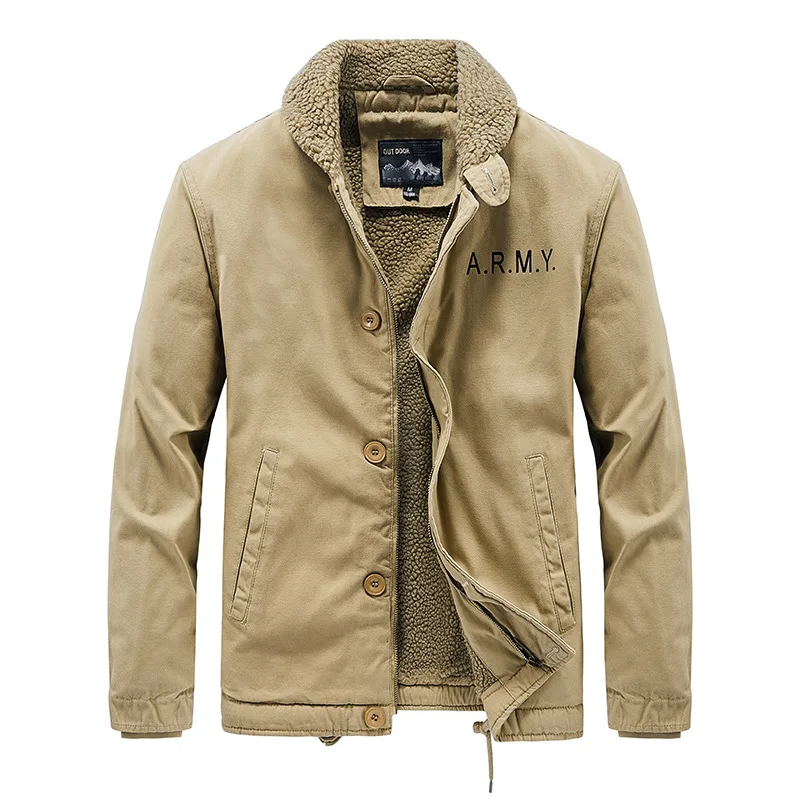 Quality Winter Clothing Bomber Jacket - Новые зимние мужские куртки-бомберы, флисовые теплые