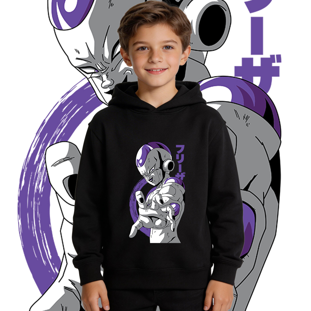 Winter Clothing For Boys - Толстовка с капюшоном Dbz Freezer с