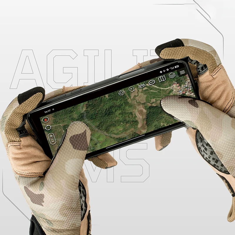 Knit Glove Touch Screen - Тактические перчатки FDT Style для стрельбы,