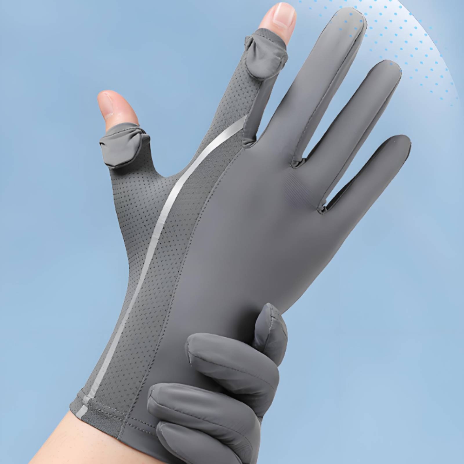 Knit Glove Touch Screen - Перчатки с полными пальцами, эластичные перчатки