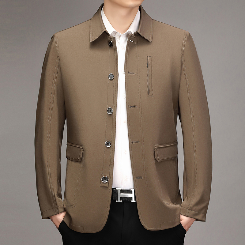 Quality Winter Clothing Bomber Jacket - Мужская деловая куртка весна-осень, мужская куртка