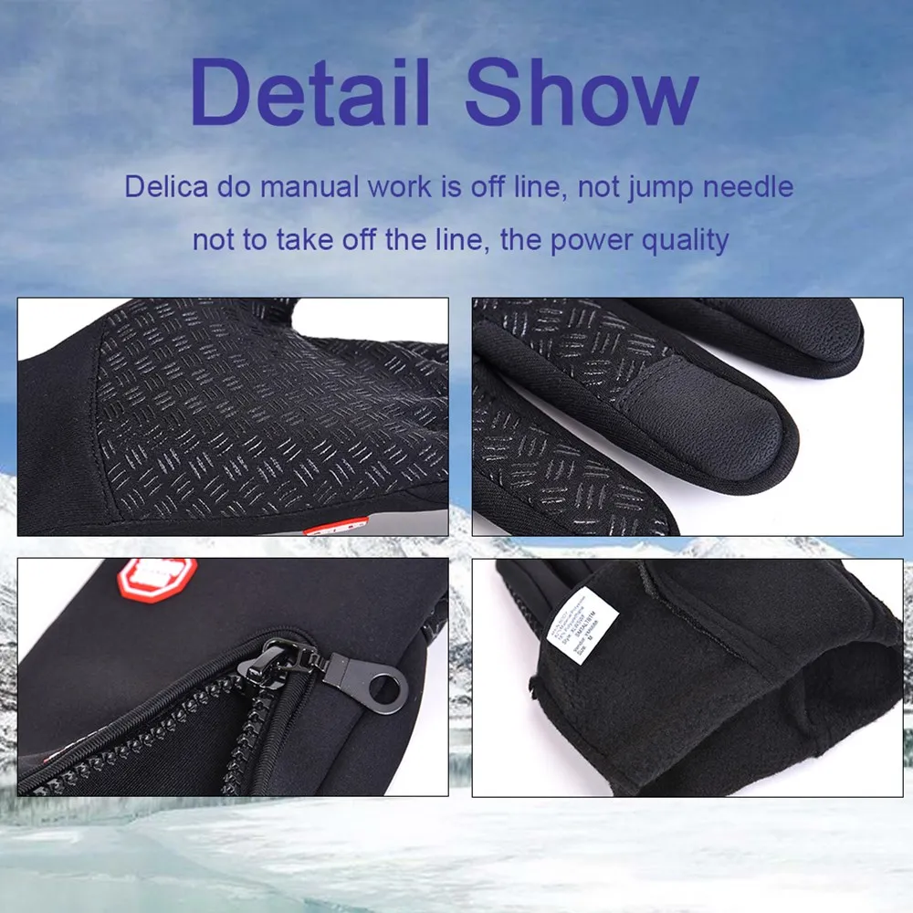 Мужские и женские зимние велос – обзор и цена Knit Glove Touch Screen