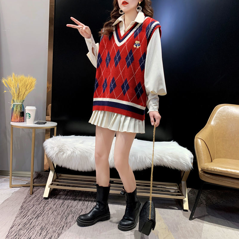 Красные вязаные жилеты для жен – обзор и цена Winter Clothing Offer