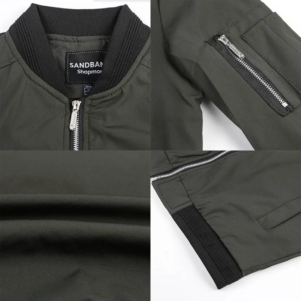 Осень-зима, качественные новые – обзор и цена Quality Winter Clothing Bomber Jacket