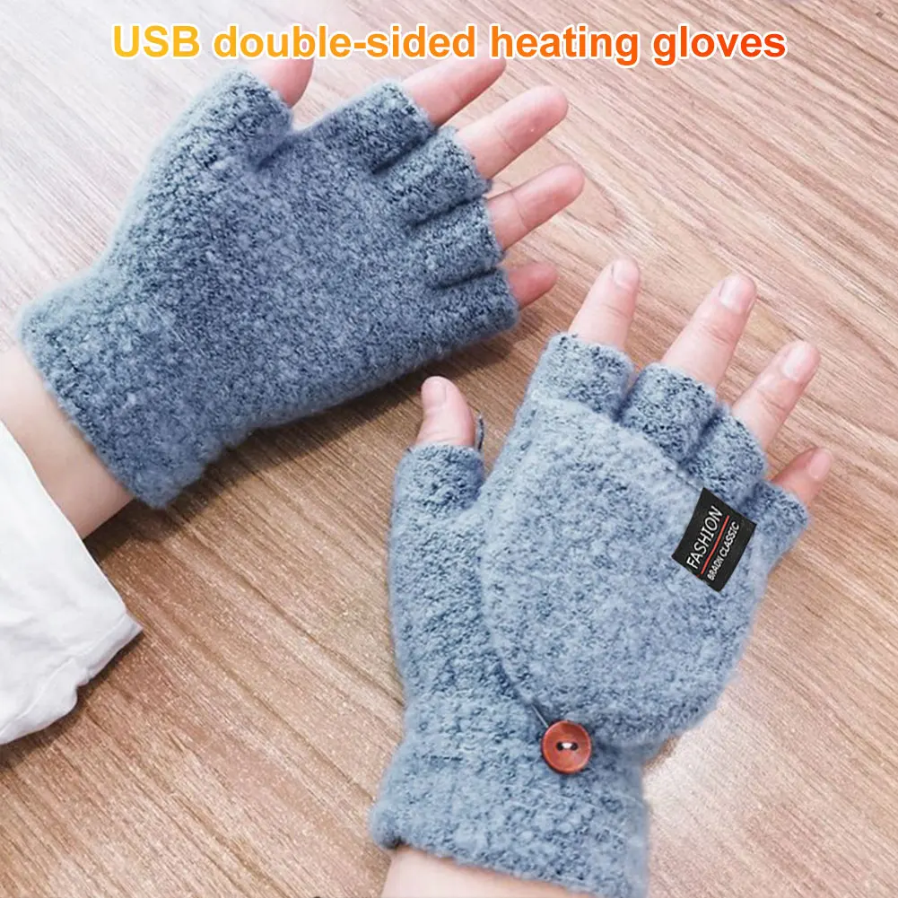 USB перчатки с электрическим п – обзор и цена Knit Glove Touch Screen