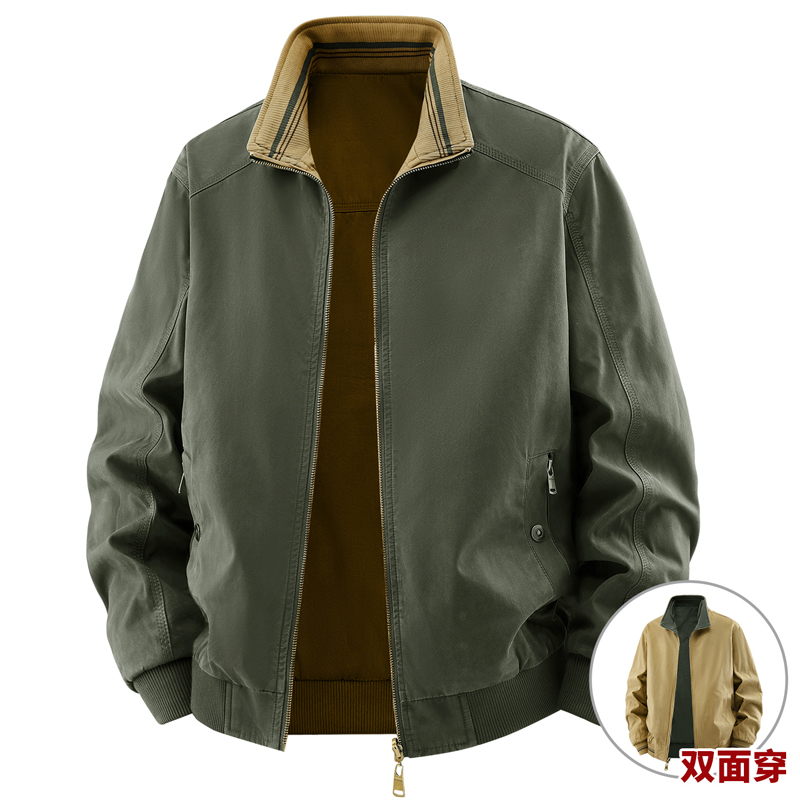 Высококачественная двустороння – обзор и цена Quality Winter Clothing Bomber Jacket