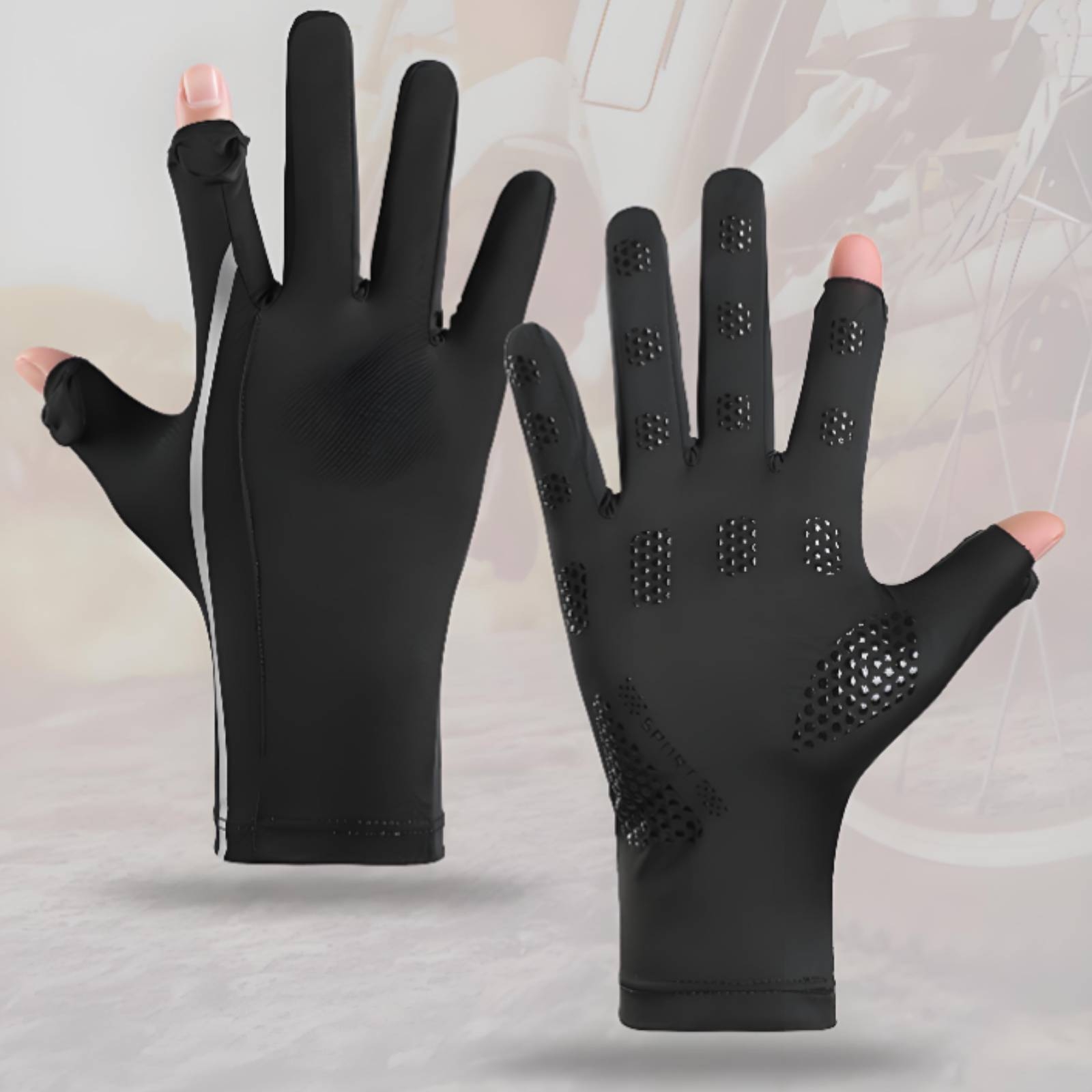 Перчатки с полными пальцами, э – обзор и цена Knit Glove Touch Screen