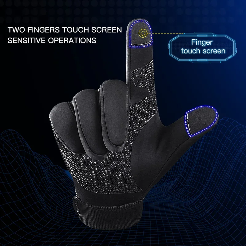 Kyncilor зимние мотоциклетные  – обзор и цена Knit Glove Touch Screen
