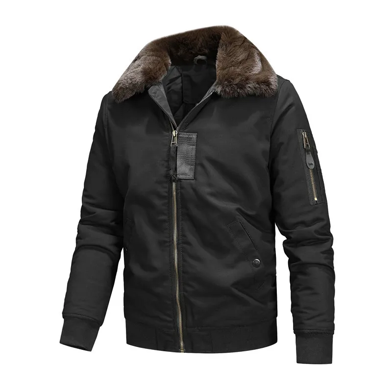 Новые зимние мужские куртки-бо – обзор и цена Quality Winter Clothing Bomber Jacket