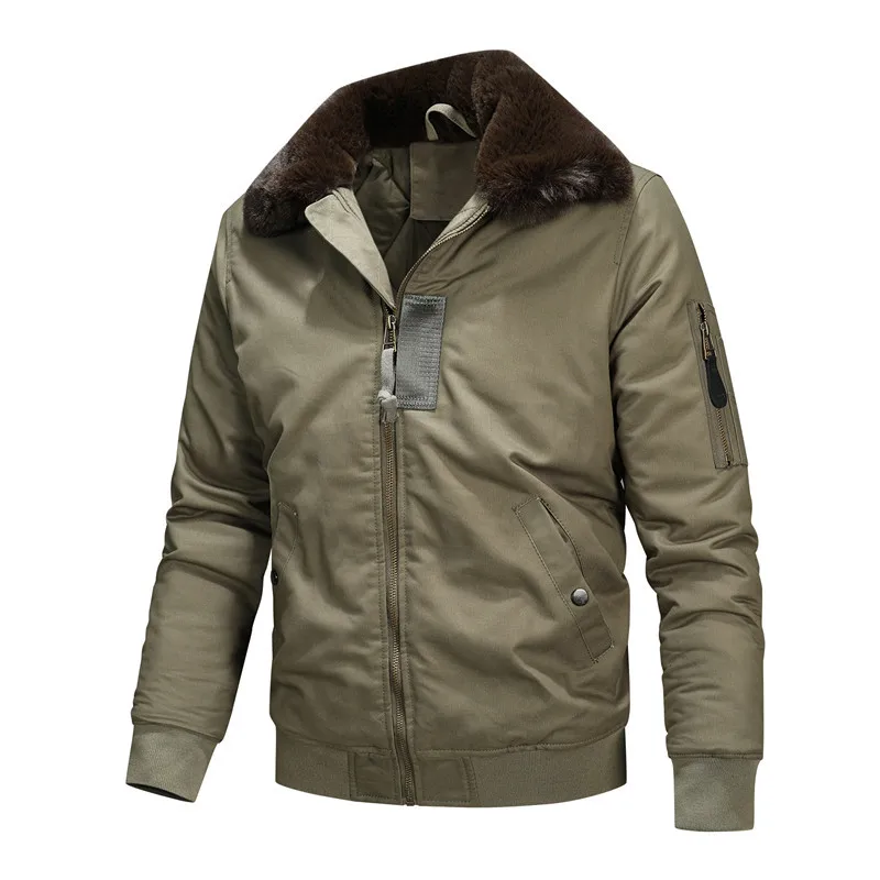 Новые зимние мужские куртки-бо – обзор и цена Quality Winter Clothing Bomber Jacket
