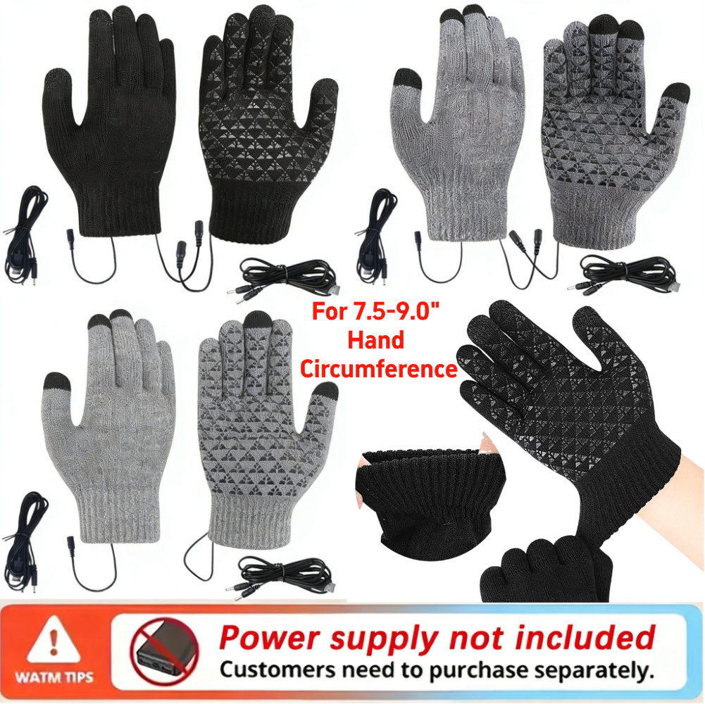 5-1 пара вязаных перчаток с US – обзор и цена Knit Glove Touch Screen